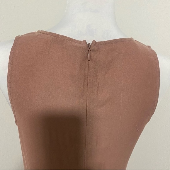 Forever21 Dusty Rose Maxi Zip back dress. Nice soft! 100% polyester. Women’s S - Picture 7 of 8